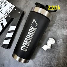 Bình Lắc Whey Shaker Inox Giữ Nhiệt Tập Gym Chính Hãng - Gymshark