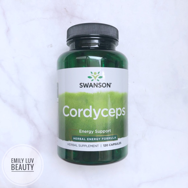 Đông trùng hạ thảo Swanson Cordyceps 120 viên