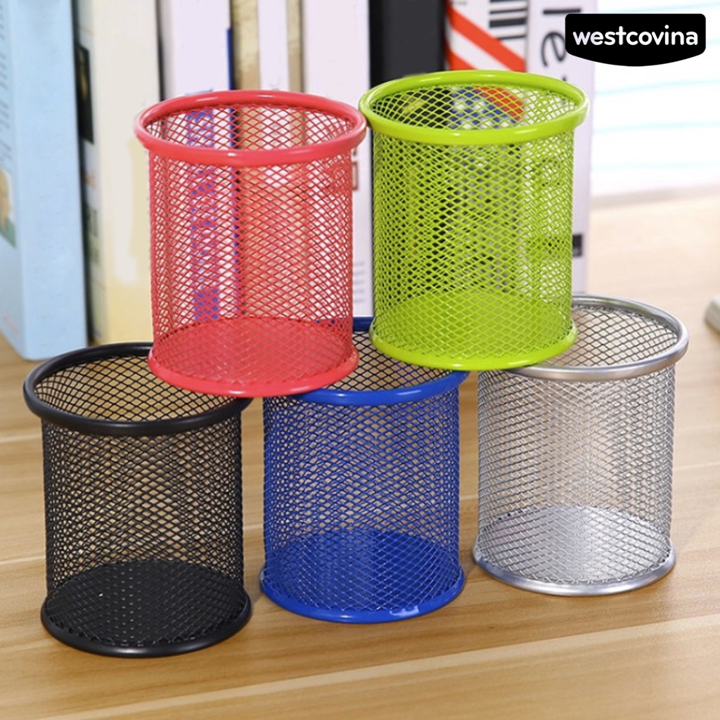 [Hot]✍Giá Đỡ Bút Bằng Sắt Chống Mòn Sức Chứa Lớn Tiện Dụng Cho Gia Đình