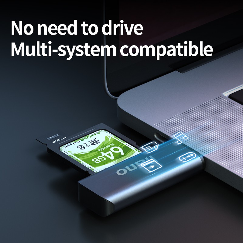 Đầu đọc thẻ nhớ llano USB 3 trong 1 thông minh chất lượng cao | BigBuy360 - bigbuy360.vn