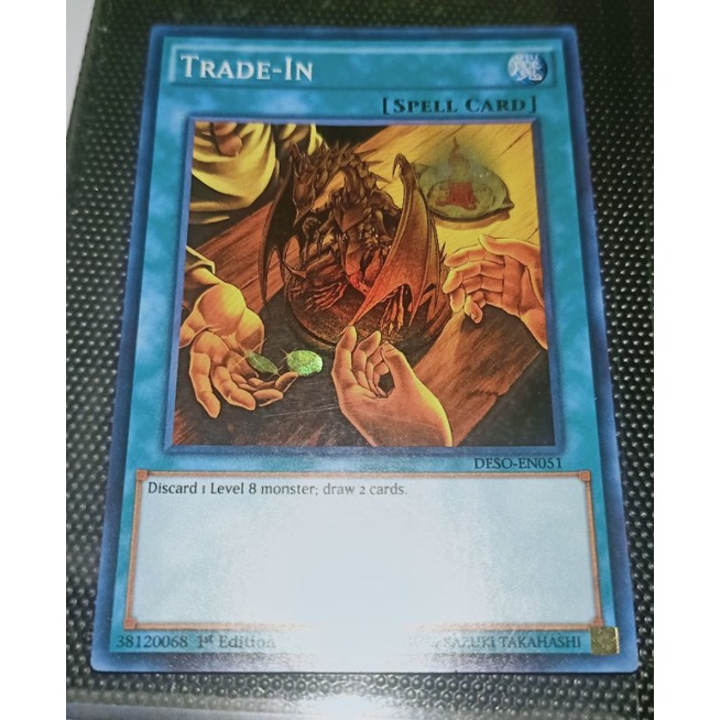 Tên thẻ bài yugioh: Trade-In - DESO-EN051 - Super Rare 1st Edition