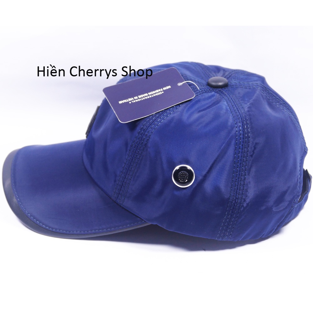 Nón kết dù logo chữ S, sò to đẹp mắt - chất liệu vải dù phù hợp cho mọi người