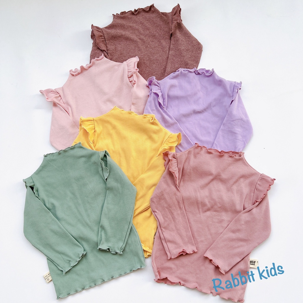Quần Áo Dài Tay Cho Bé Gái 💝FREESHIP💝 Bộ Thu Đông Trẻ Em 6-20kg Cánh Tiên Dễ Thương Thun Tăm 100% Cotton Mềm Mại