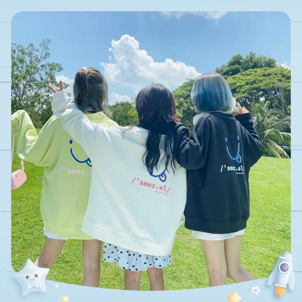Áo Khoác Cardigan Ulzzang Unisex Smile 314onthetrending
