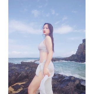 Khăn voan quấn bikini siêu hot 2 màu