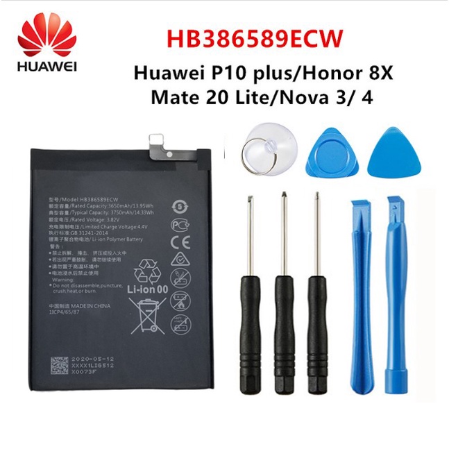 Pin zin Honor Play HB386589ECW 3750mAh | Dung lượng gốc | Tặng bộ tháo mở + seal dán