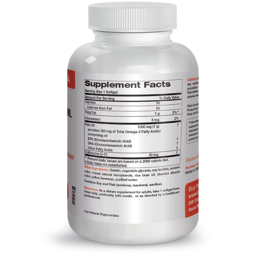 Organic Vitamins Omega 3 & CoQ 10 - 60 viên Mỹ - Bổ mắt, tim mạch | BigBuy360 - bigbuy360.vn