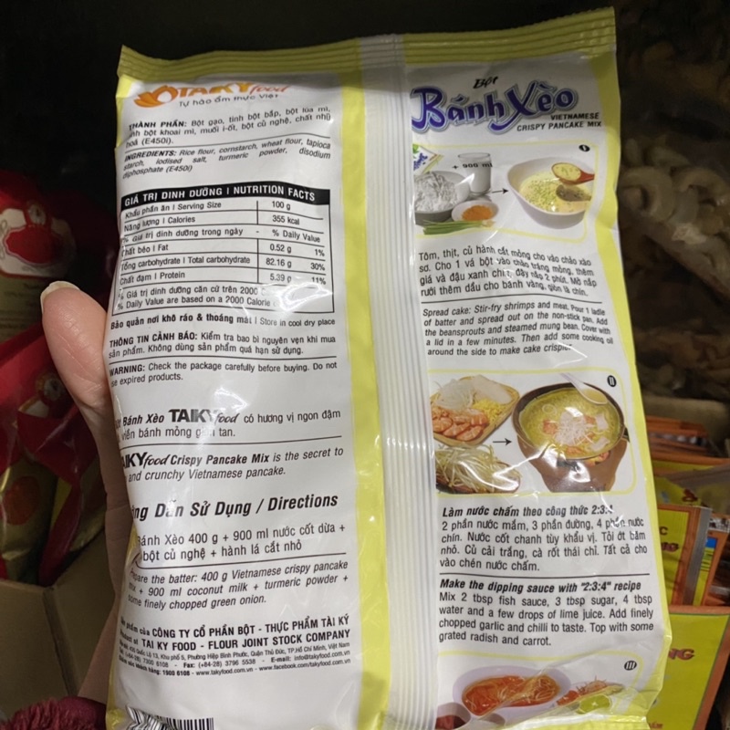 Bột bánh xèo Tài ký 400g
