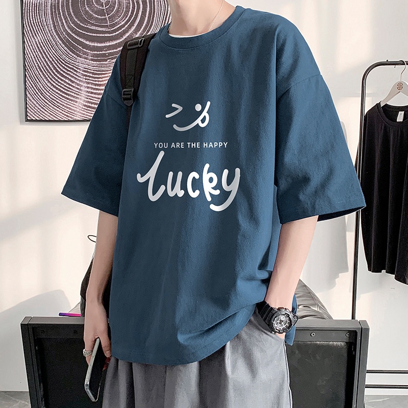 Áo thun cotton khô 3158 - áo phông tay lỡ form rộng Nam Nữ mặc đẹp