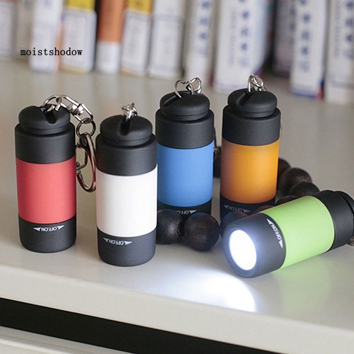 Móc khóa đèn pin mini có thể sạc lại bằng cáp USB tiện dụng