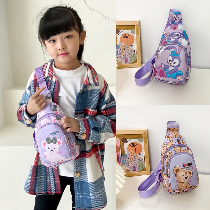 Túi Đeo Chéo Họa Tiết Hoạt Hình Cho Bé