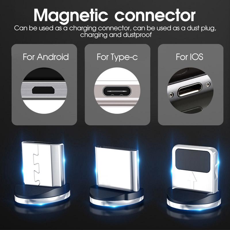 Dây cáp sạc nhanh 1m cho iphone Type C Micro USB