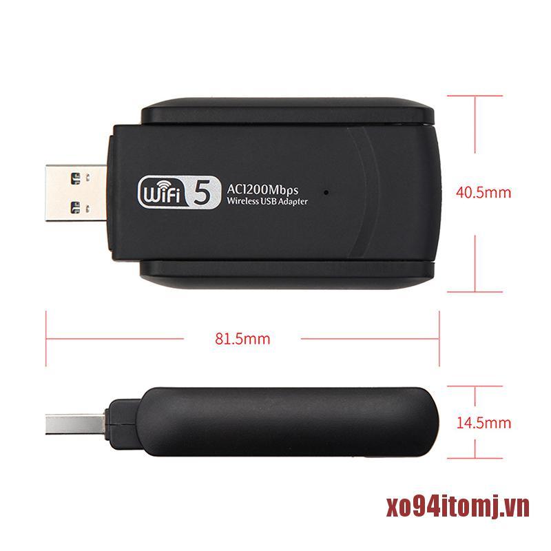 Usb 3.0 Mạng Xmj 1200mbps 802.11ac Dual Band 2.4g / 5.8ghz Wifi | BigBuy360 - bigbuy360.vn