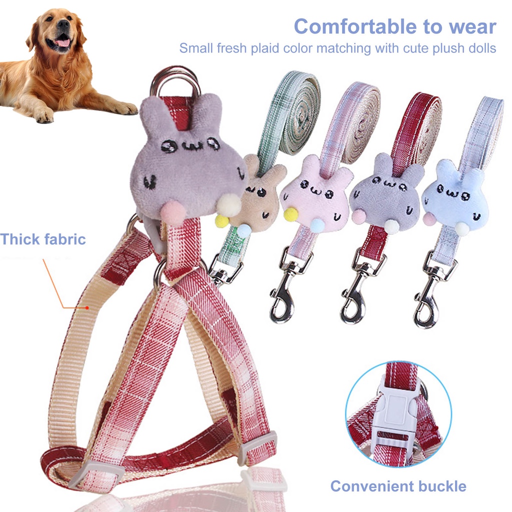 Dây Dắt Thú Cưng Đi Dạo Màu Sắc Tuyến Tính