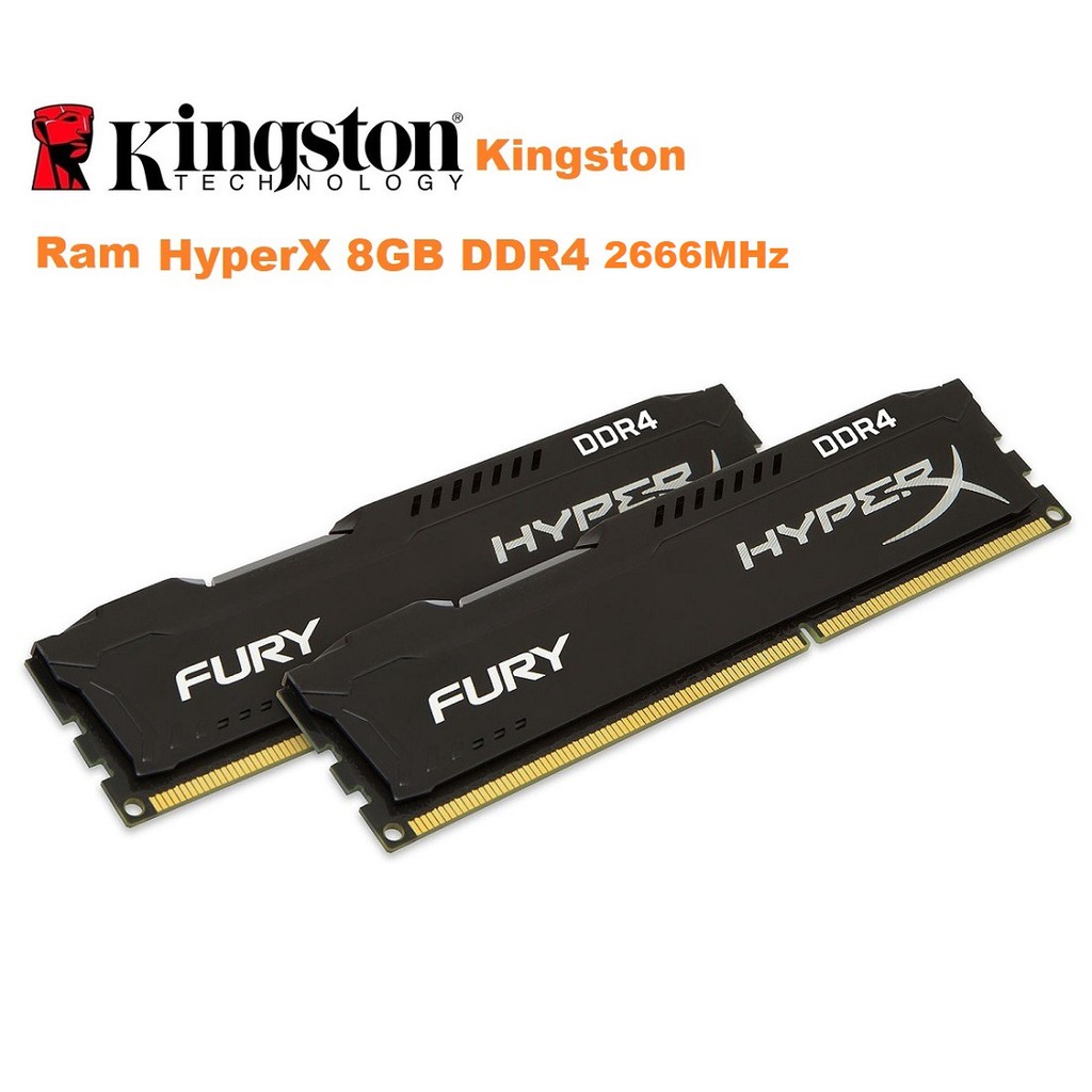 Ram Kingston HyperX Fury 8GB DDR4 2666MHz Mới - Bảo hành 36 tháng 1 đổi 1