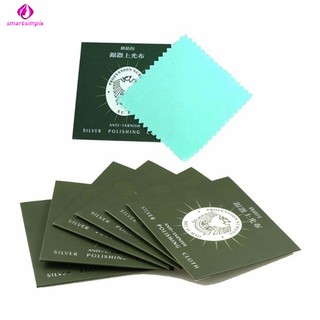 1 Khăn Lau Trang Sức Màu Bạc