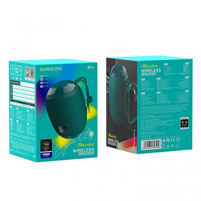 Loa Bluetooth Mini Borofone BR6 V5.0 âm thanh to rõ - Bảo hành 12 tháng (Màu ngẫu nhiên)