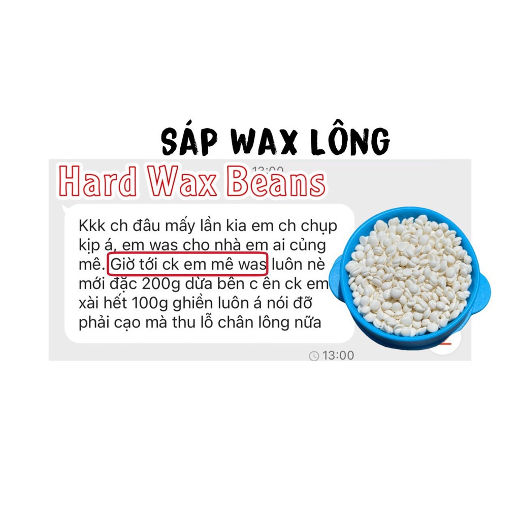 Sáp wax lông cao cấp mùi dừa hard wax beans nhâp khẩu , tẩy lông vùng nách, tay, chân, bikini,...