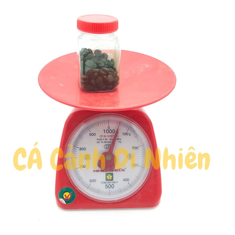 Tảo bột tảo viên xoắn - Thức Ăn Nuôi Artemia Cá Tép Cảnh hũ 50 gram