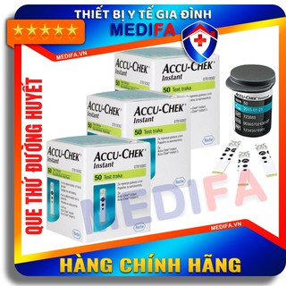 Hộp 50 Que thử đường huyết Accu-Chek Instant, Roche, NK chính ngạch