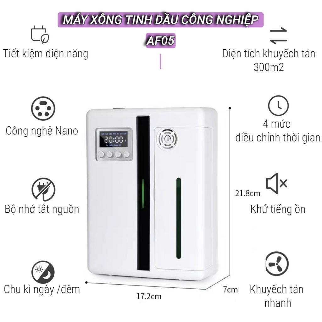 Máy xông tinh dầu AF05 máy khuyếch tán tinh dầu công suất lớn phun sương diện tích lớn 300m2