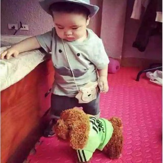 Chó nhồi bông biết đi biết hát tiếng việt