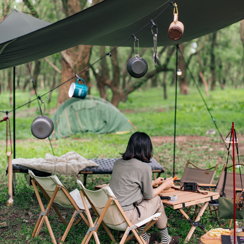 Dây treo quần áo Naturehike tiện lợi khi đi dã ngoại