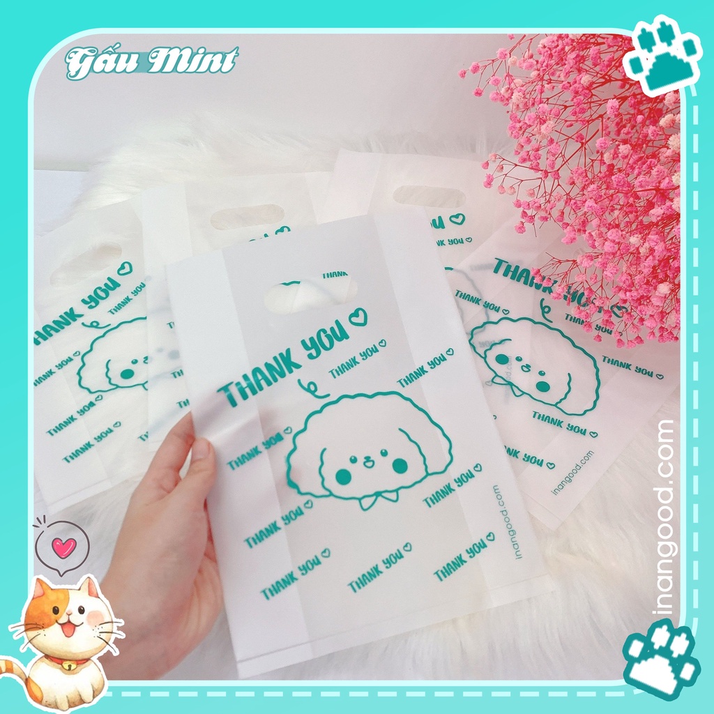 Combo 20 Cái bọc họa tiết đựng mỹ phẩm quà tặng siêu xinh kích thước 17 x 25 cm