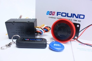 Bộ chống trộm iky found - iky plus (sử dụng remote và thẻ từ)