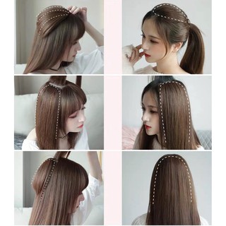 [ FREESHIP, HÀNG HÓT ] Tóc giả nữ phím phồng chân tóc, độn phồng tóc giả