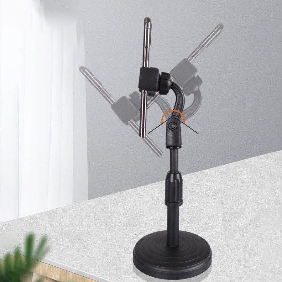 Giá Đỡ Điện Thoại Để Bàn Giá Livetream Cầm Tay Học Online Dễ Thương