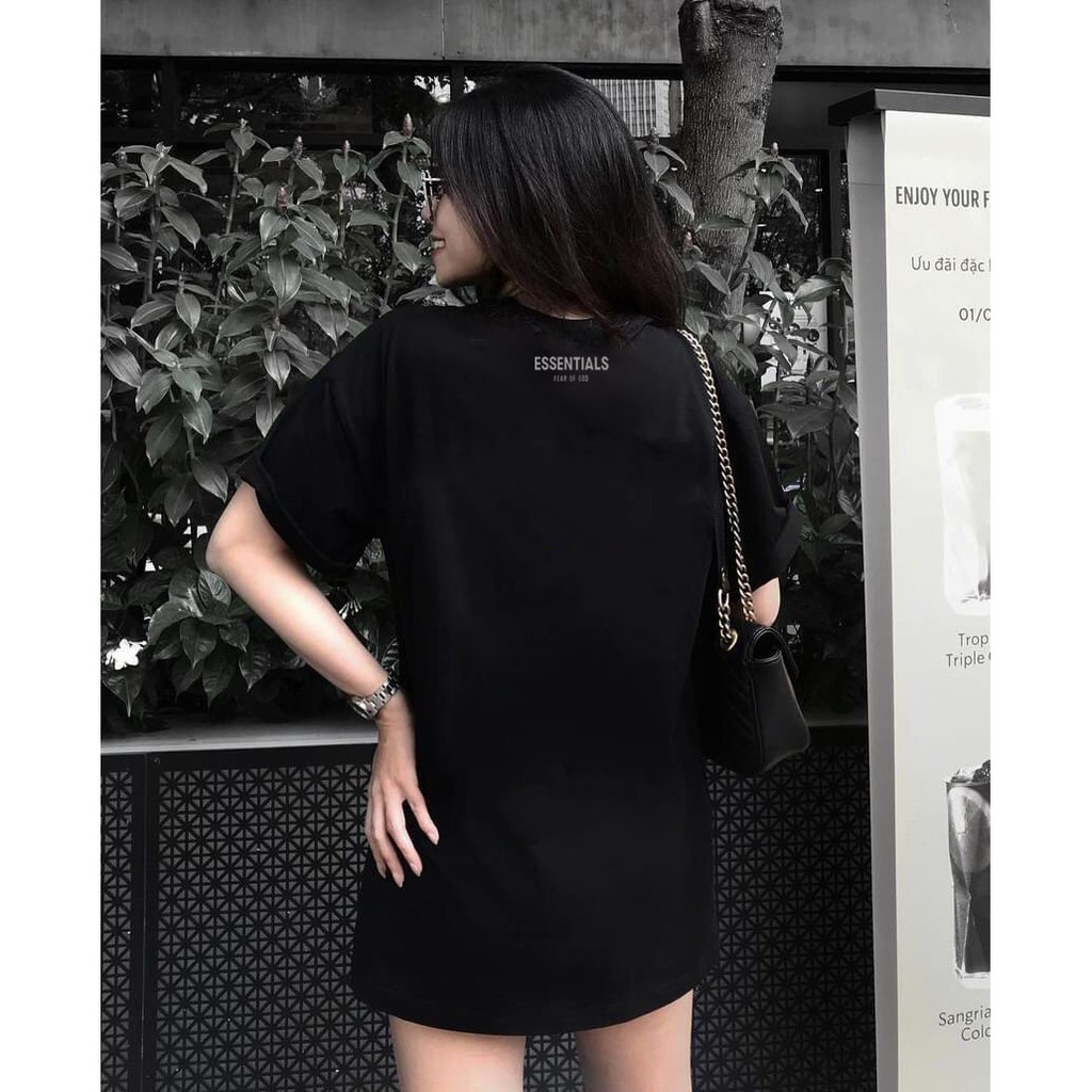 ÁO THUN ESSENTIAL PHẢN QUANG ÁO PHÔNG ESSENTIAL UNISEX TAY LỠ FORM RỘNG | BigBuy360 - bigbuy360.vn