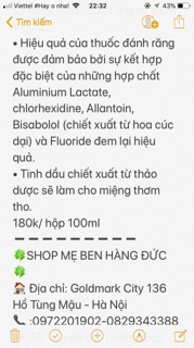 KEM ĐÁNH RĂNG LACALUT ĐỨC 100ml