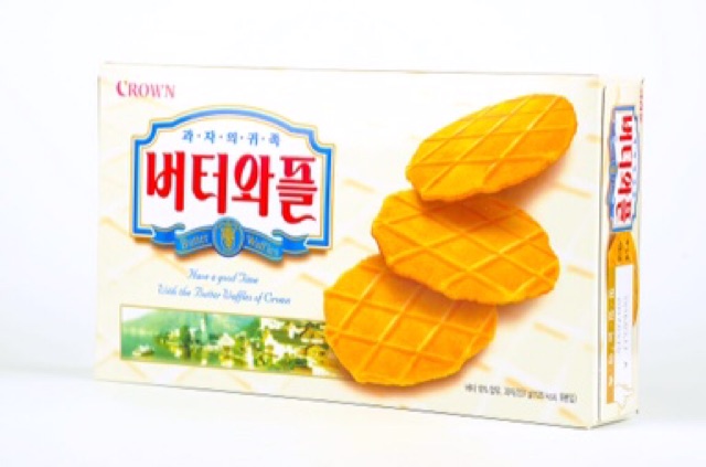 Bánh Quy Crown Giòn Trắng Hàn Quốc 234gr