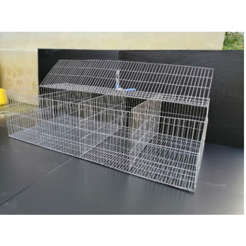 Lồng nuôi thỏ thịt 4 ô 120X60X30 CM