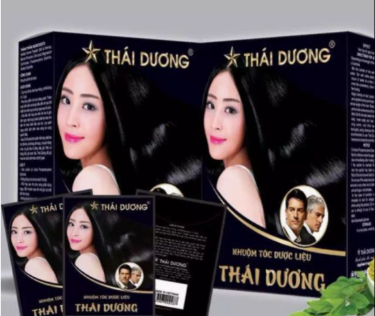 Gội là đen - dầu gội đen thảo dược Thái Dương 1 gói