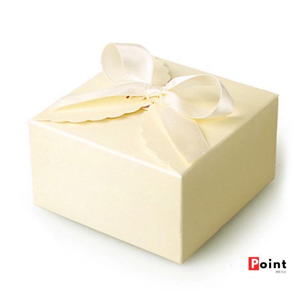 Hộp Giấy Gấp Đựng Quà Cưới Màu Trơn Hình Vuông 9 * 9 * 5cm