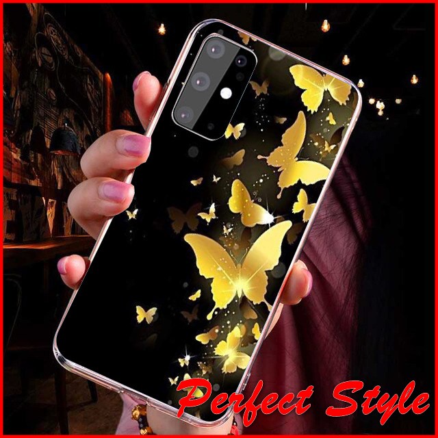 Ôp lưng silicon in uv bướm xinh Vivo Y21 Y21s V15 V15s Y17 Y20 Y20i Y20s V20 V21 Y55 Y72 5g Y53S 5g