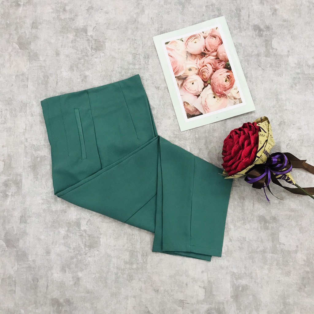 QUẦN BAGGY TÚI CƠI TRƯỚC LƯNG V 6 MÀU CHẤT TUYẾT MƯA FROM DÁNG CHUẨN THỜI TRANG BANAMO FASHION QUẦN BAGGY LƯNG V 8328