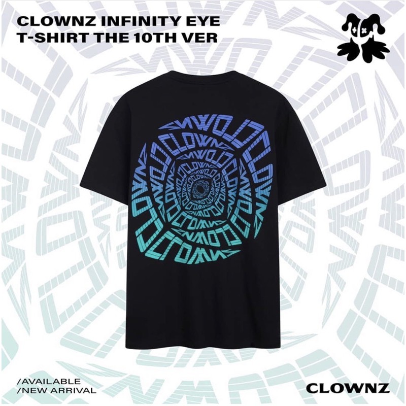 [HÀNG CHÍNH HÃNG] ÁO CỘC TAY CLOWNZ INFINITY EYE THE 10TH VER