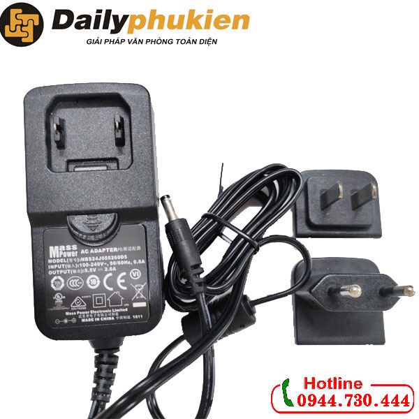 Adapter nguồn Mass Power 5.5v 2.6a