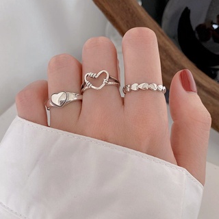 Set 8 Nhẫn Nữ Phong Cách Retro Thời Trang