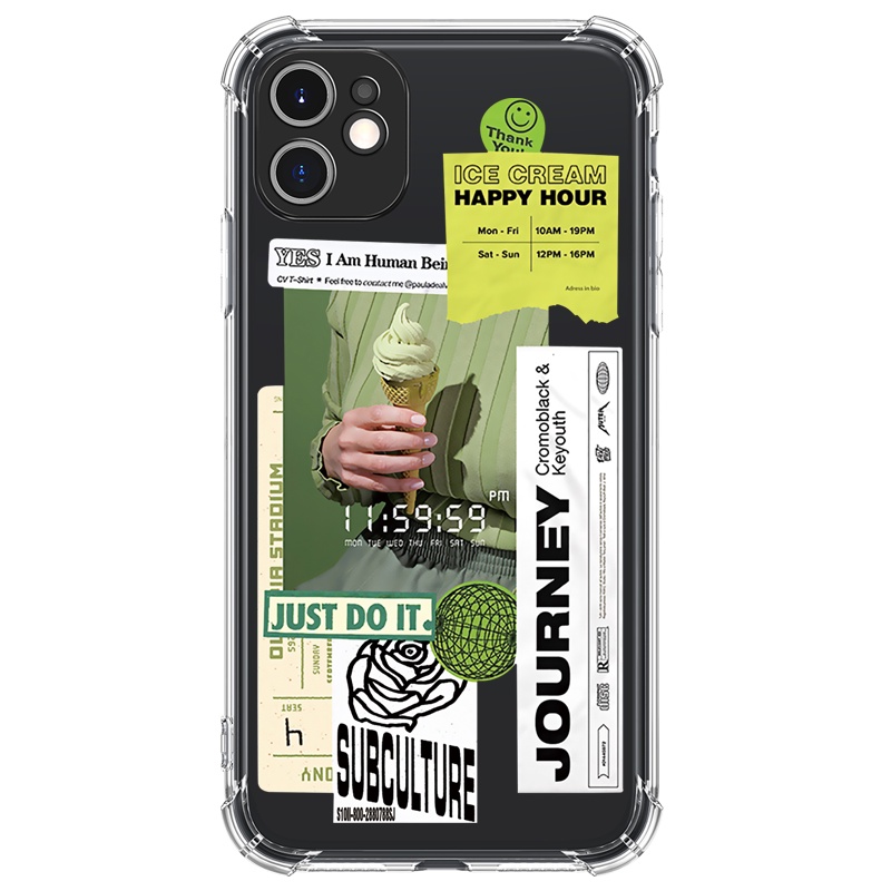 Ốp lưng JURSUE chống sốc mềm hình dễ thương đẹp cho iPhone 13 12 11 Pro Max SE 2020 X XR XS ip 8 7 6 6S Plus kute Y90