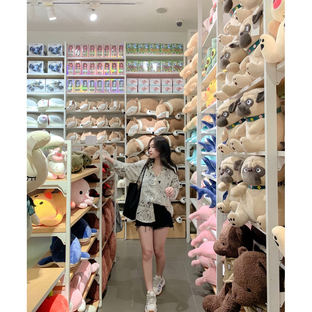 Áo sơmi oversize họa tiết vảy sơn A1795 SUSTORE | BigBuy360 - bigbuy360.vn