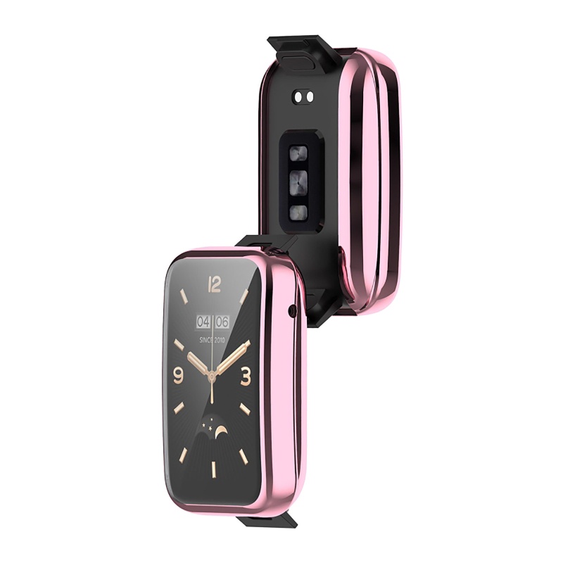 Kính Cường Lực + Khung TPU Bảo Vệ Toàn Diện Cho Đồng Hồ Thông Minh Mi Band 7