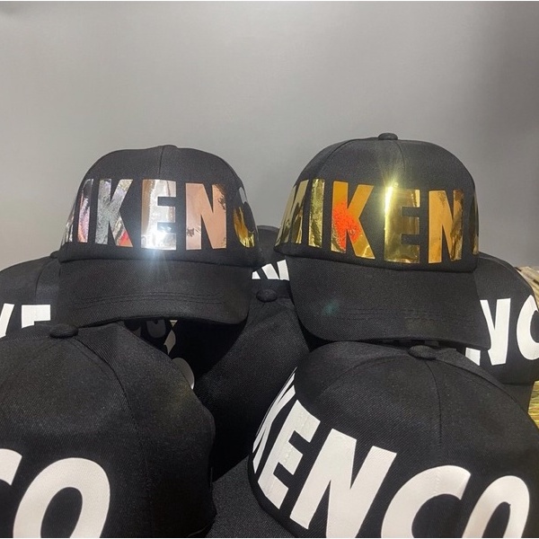 Mũ lưỡi trai MC Phản Quang Tráng Gương Chữ Màu BIGOMALL - Nón lưỡi trai chất vải kaki dày dặn