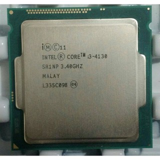 CPU Intel Core i3 4130 (3.40GHz, 3M, 2 Cores 4 Threads) TRAY chưa gồm Fan (Qua sử dụng)