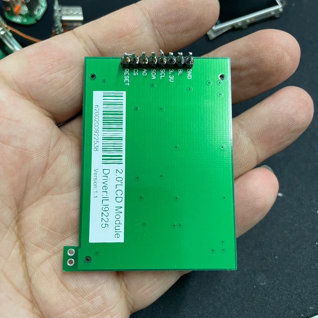 Màn LCD 2.0inch 176x220 TFT ILI9225 Giao Tiếp SPI