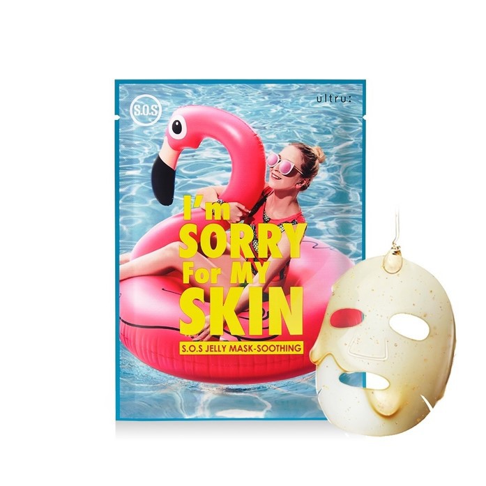 Mặt Nạ Dạng Thạch I'M Sorry For My Skin S.O.S Jelly Mask Soothing Làm Dịu Da 33ml