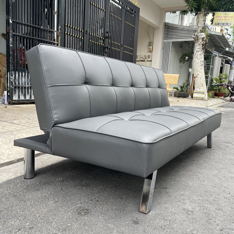 Thanh lý xả kho ghế Sofa Bed Giá Rẻ - Sofa Giường chân kim loại hàng xuất nguyên thùng giấy